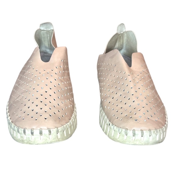 Ilse Jacobsen Tulip Slip On Perforated Leather Sneaker Sz 39 EU 8.5 US - Picture 3 of 9